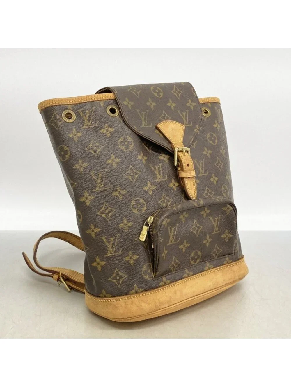Louis Vuitton Backpack Monogram Montsouris MM Brown